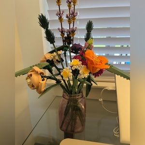 FULL SET OF LEGO FLOWERS